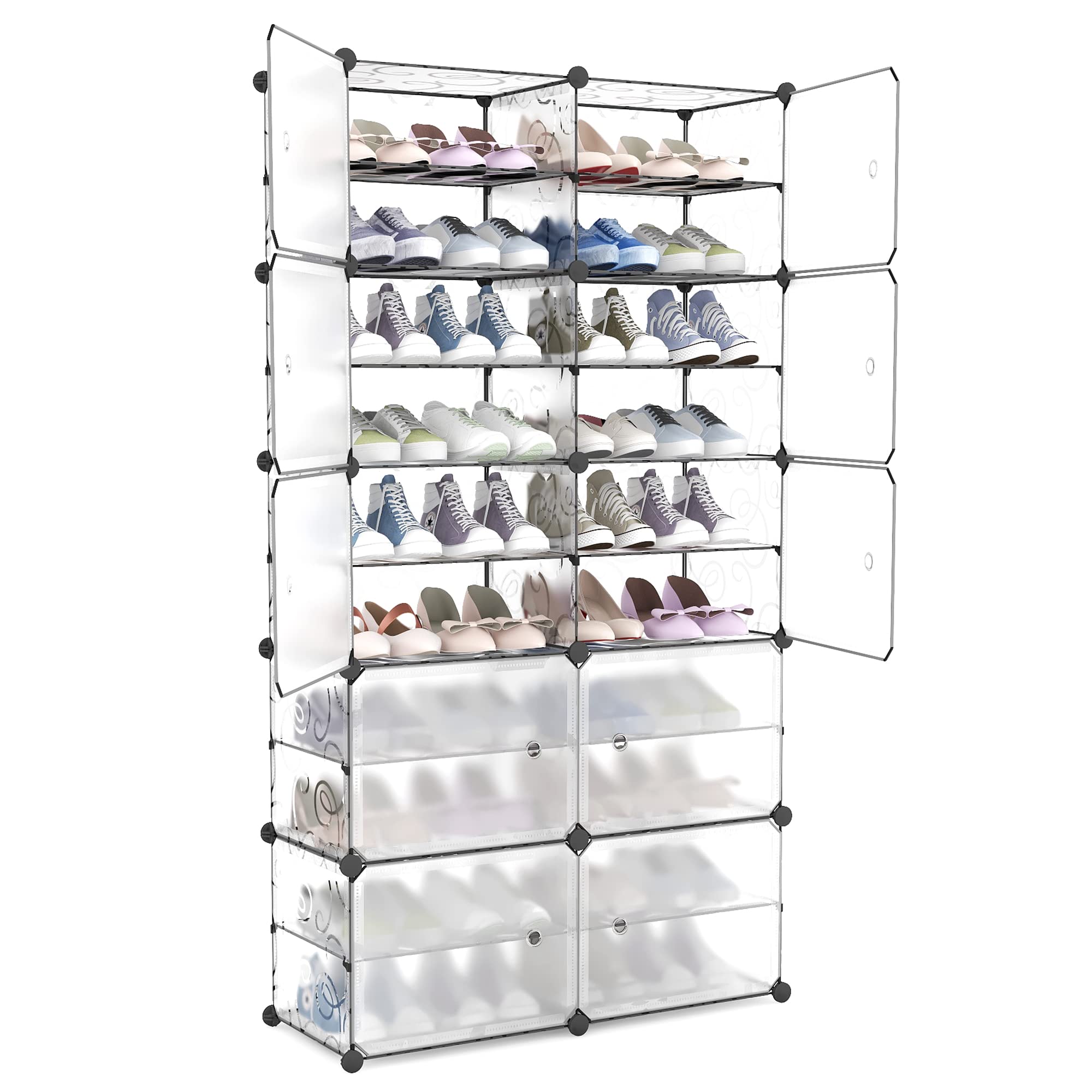 Buy Wolizom Portable Shoe Rack Organizer, 10Tier Shoe Storage 40Pair
