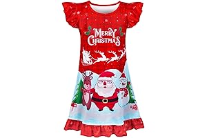 Christmas PJs for Girls: Magical Unicorn Nightgowns for Merry Dreams