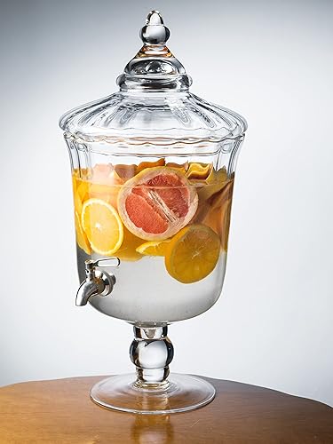 Barski - Dispensador de bebidas - Dispensador de bebidas frías - Servidor de bebidas heladas - 1.85 galones - 7 litros (236 onzas líquidas) - con