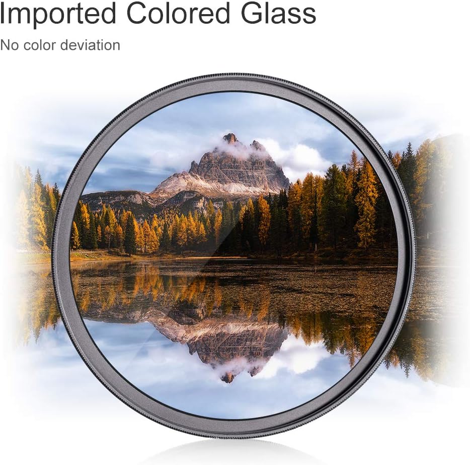 Frее Shірріng 🛒 K&F Concept 82mm Lens Filter Kit Neutral Density ND8 ND64 CPL Circular Polarizer Filter Set with 24 Multi-Layer Coatings for Camera Lens