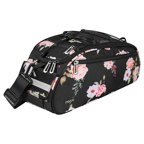 MOSISO Peony Bicycle Trunk Pannier