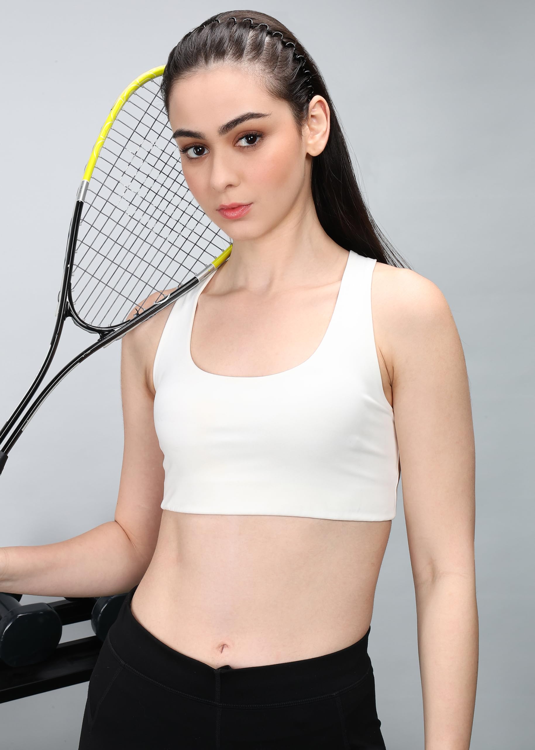Seeotwo 6 Pieces Metal Hairband Sports Yoga Spring Wave Multi Style Non-Slip Black Metal Headband Unisex Fashion Adjustable Wavy Elastic Hair Hoop Band for Women, Men, Boys, and Girls 4