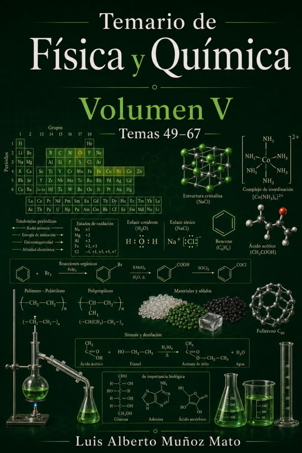 Temario de Física y Química. Volumen V: Temas 49-67 (Temario Física y Química. Profesores de Enseñanza Secundaria)