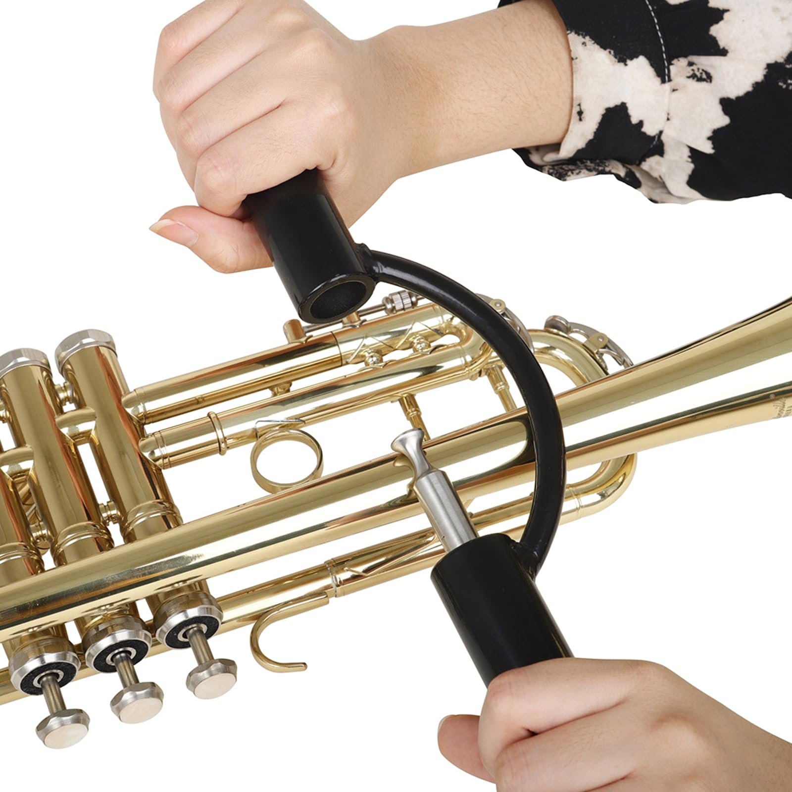 WUURAA Outils De Tôle De Bande Accessoires De Trompette Outils Saxo Outil De Réparation D'instruments À Vent Rouleau De Presse D'instruments À Vent À Deux Mains
