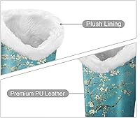 Vista 206 de Fintie Soporte para anteojos forrado de felpa con base magnética, estuche de cuero vegano prémium para lentes
