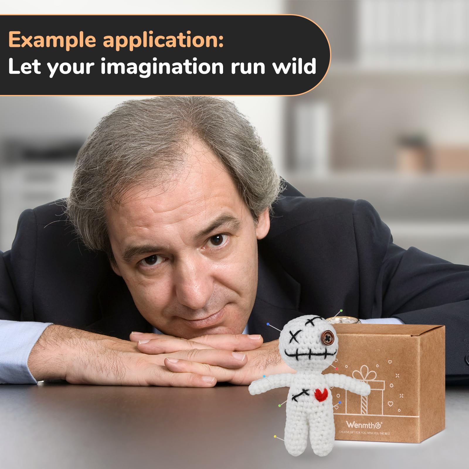 Poupées Vaudou Positives, Poupée Au Crochet Positive - Poupées