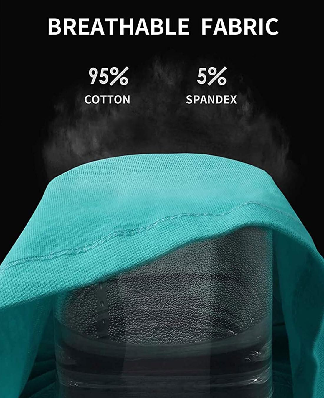 beautyin Cotton Camisole Tops for Women Shelf Bra Adjustable Spaghetti Strap Tank Top Basic Cami Undershirt - Image 6