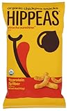 Hippeas Chickpea Puffs, Sriracha Sunshine, 4 Ounce (Pack of 1), 4g Protein, 3g Fiber, Vegan, Gluten-Free, Crunchy, Plant Protein Snacks