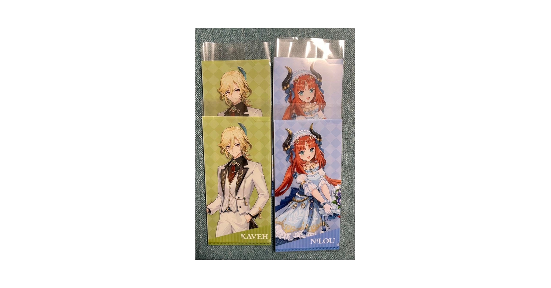Rakutao公式アカウント01　原神　チケットクリアファイル Amazon.co.jp: gigo限定 原神 クリアファイル チケットホルダー