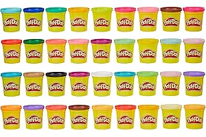 10-Pack Playdough Modeling Compound Case for Unbounded Creative Adventures