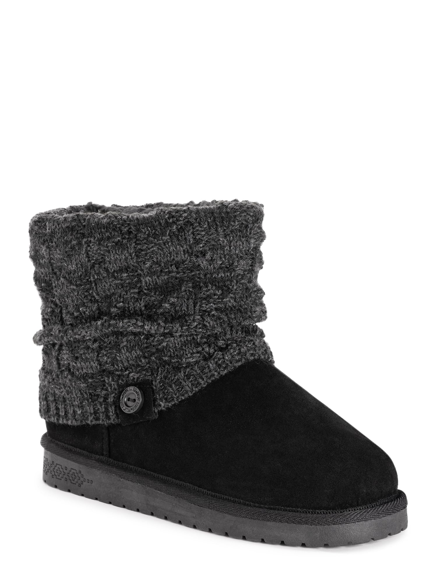 MUK LUKS Womens Laurel Black 10