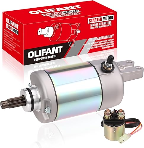 Motor de arranque para Honda Foreman 500 2005-2011 Foreman 400 450 Starter Honda TRX500 TRX450 TRX400 31200-HM7-003 SMU0048