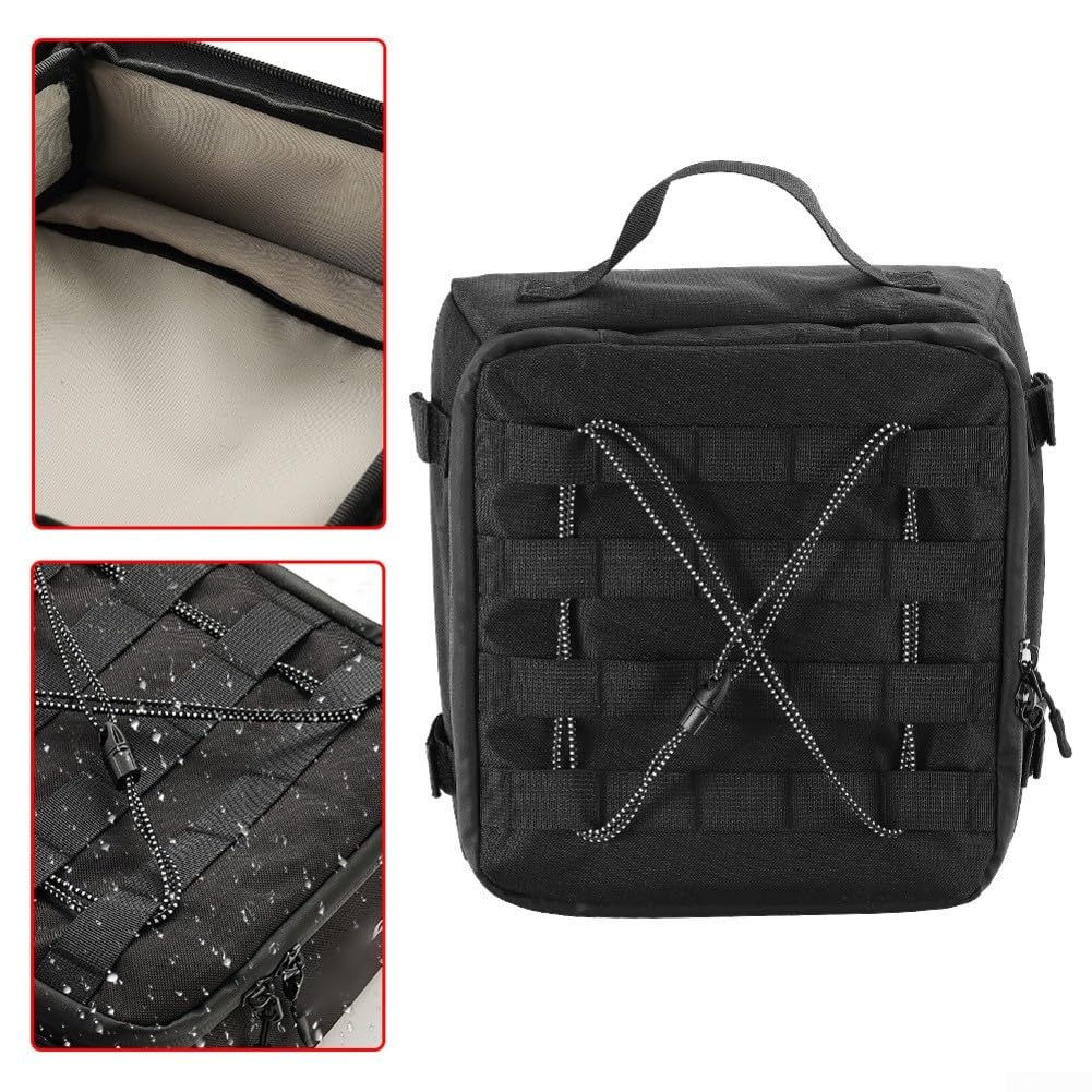 YJDOORPLAY Sac de voyage pour moto BMW R1300GS avec nylon imperméable, housse extensible et fermeture multi-sangles