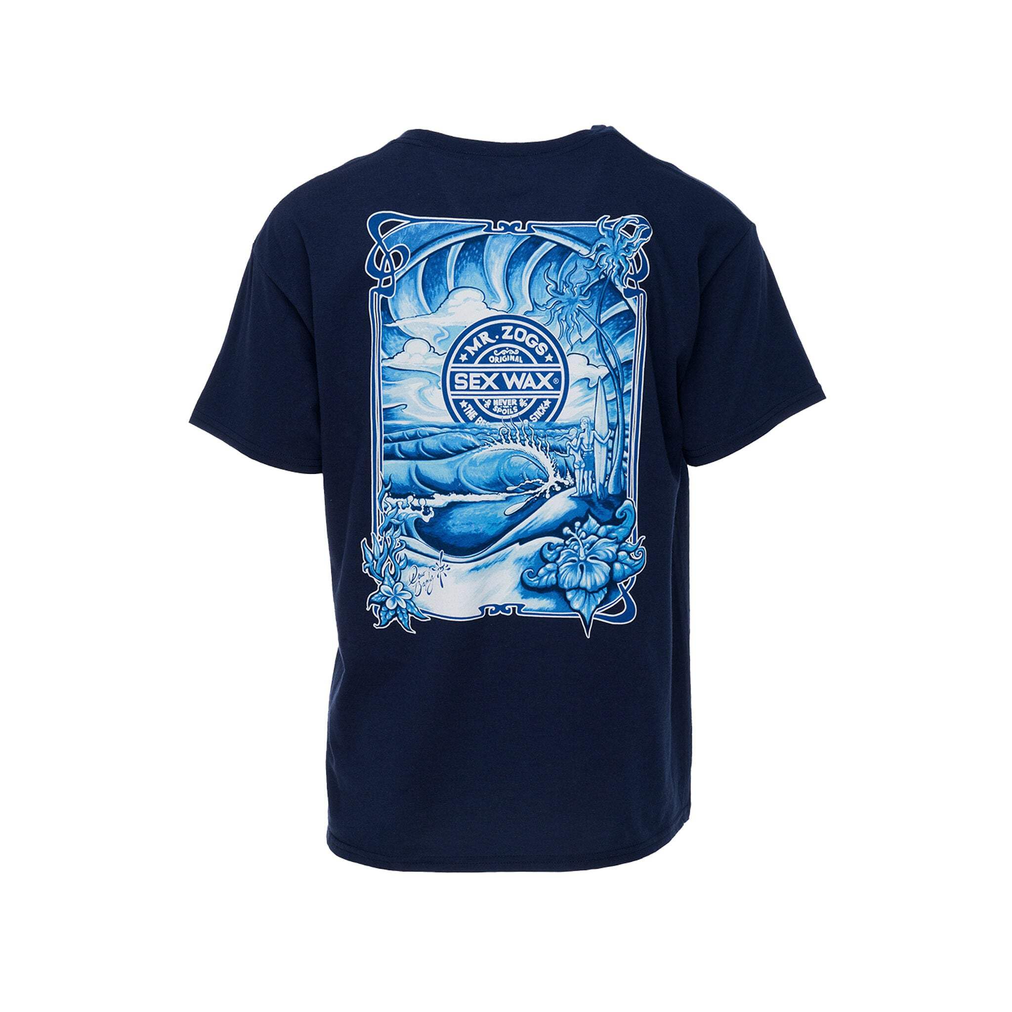 Sex Wax 2026 Sunrise Tee - Navy