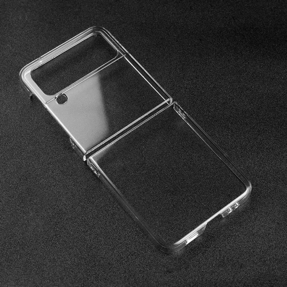 Do Samsung Galaxy Z Flip 3 4 Etui Przezroczysty, odporny na wstrząsy Do Zflip5 5G Pokrowiec na telefon Smukłe, cienkie ochronne silikonowe etui do Galaxy Flip3 4, do Z Flip 4