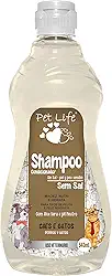 Shampoo Sem Sal Pet Life Cães e Gatos 540 mL