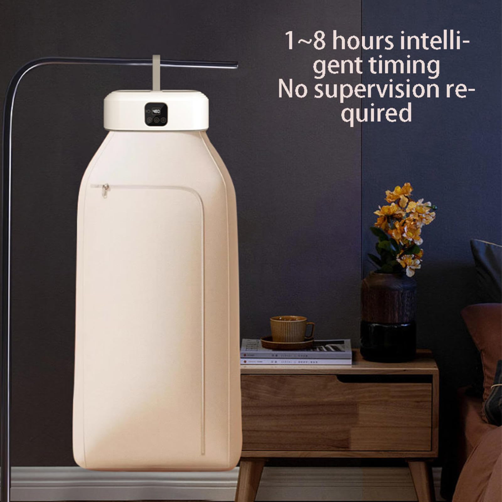 Kleine Kondenstrockner 360° VollstäNdige HeißLufttrocknung ， Portable Dryer HeißLuftzirkulation Konvektion ， Portable Dryer Tragbarer Trockner Fuer Wohnung