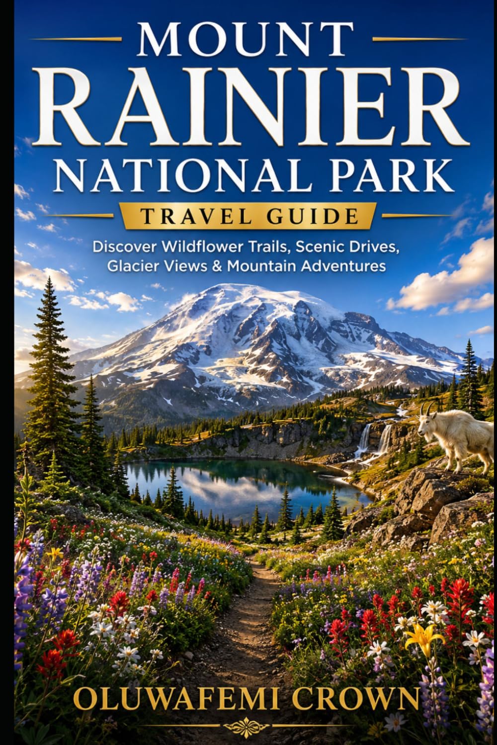 MOUNT RAINIER NATIONAL PARK TRAVEL GUIDE: DISCOVER WILDFLOWER TRAILS, SCENIC DRIVES, GLACIER VIEWS & MOUNTAIN ADVENTURES