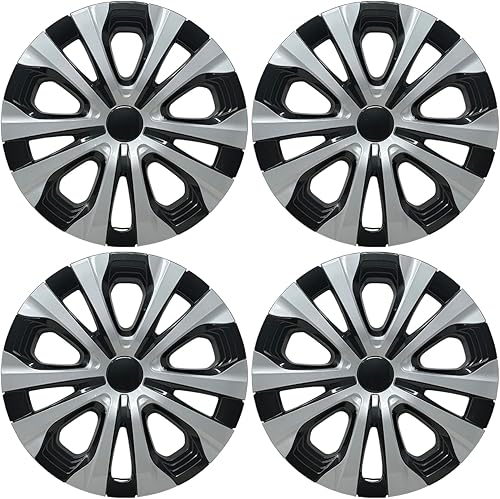 Tapacubos de repuesto para Toyota Corolla 2020-2022, Prius 2019-2022, réplica de cubierta de rueda de 15 pulgadas (juego de 4)