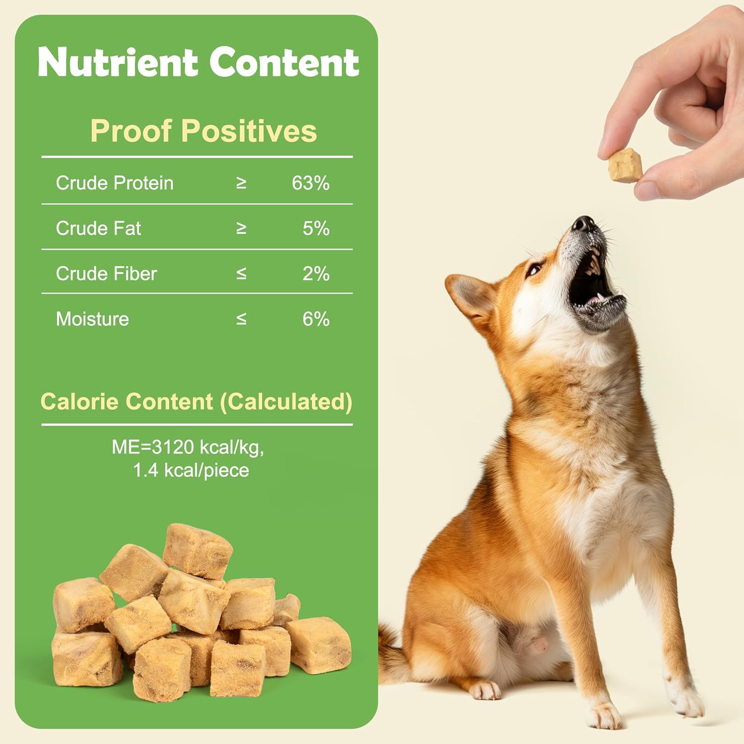 MON2SUN Freeze Dried Salmon Cat and Dog Treats, Single Ingredient Natural and Healthy Dog Snacks, High Protein Training Treats & Food Topper, 10.6oz