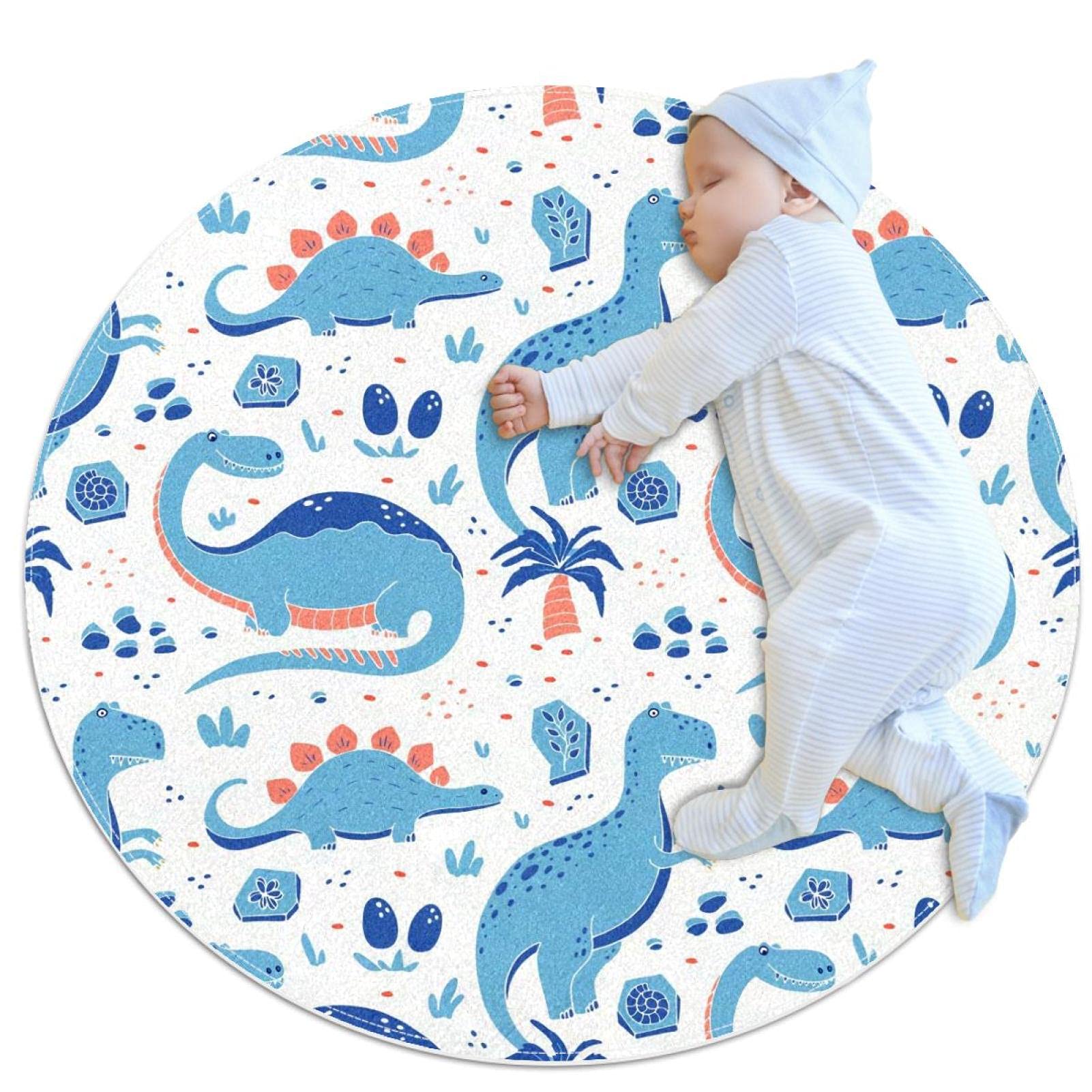 Tapis de salle de bain bleu antidérapant pour éviter les glissades des enfants dans la chambre