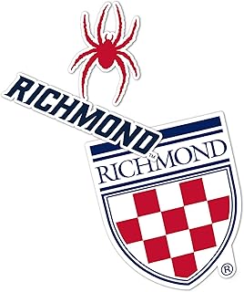 Desert Cactus University of Richmond Sticker Richmond Spiders Vinyl Decal Laptop Water Bottle Car Scrapbook Sheet (4 Inch Set VB)