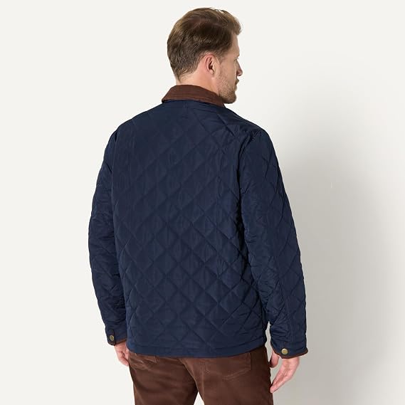 Amazon Essentials Men's Relaxed Fit Quilted Mid-Weight Jacket