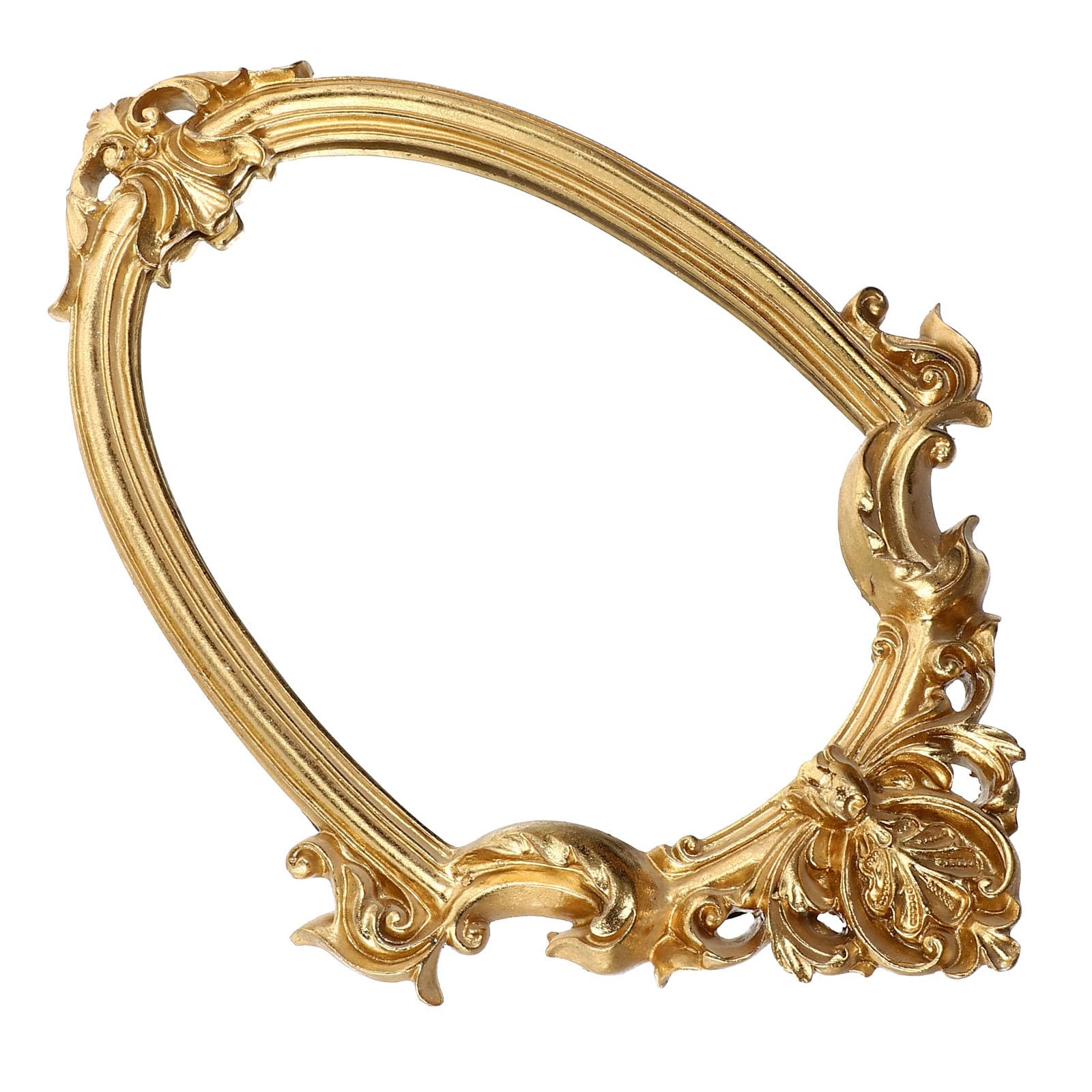 Miroir doré vintage pour illuminer une chambre ou un salon rétro chic