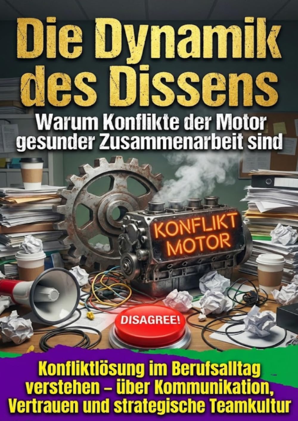 Die Dynamik des Dissens: Warum Konflikte der Motor gesunder Zusammenarbeit sind: Konfliktlösung im Berufsalltag verstehen – über Kommunikation, Vertrauen und strategische Teamkultur