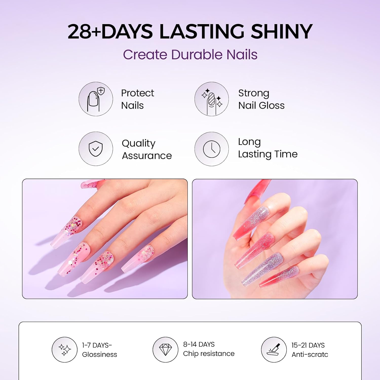 Poly Nail Gel Complete Kit: 12 Colors Poly Nail Gel Kit with U V Light Slip Solution with Base & Top Coat Extension Full Kit for Beginners DIY at Home or Professional Salon