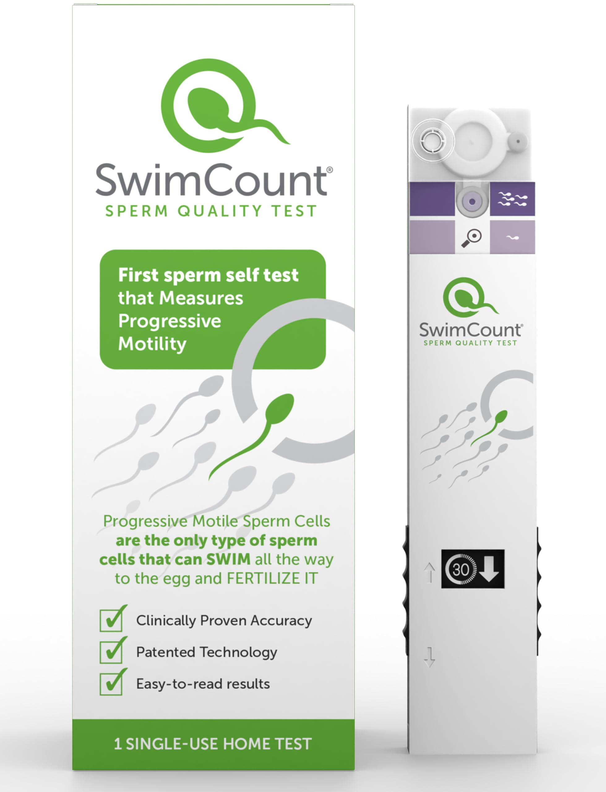 SwimCount At-Home Male Fertility Test