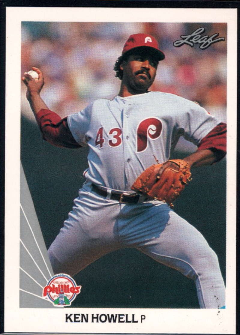 1990 Leaf Baseball #316 Ken Howell Philadelphia Phillies