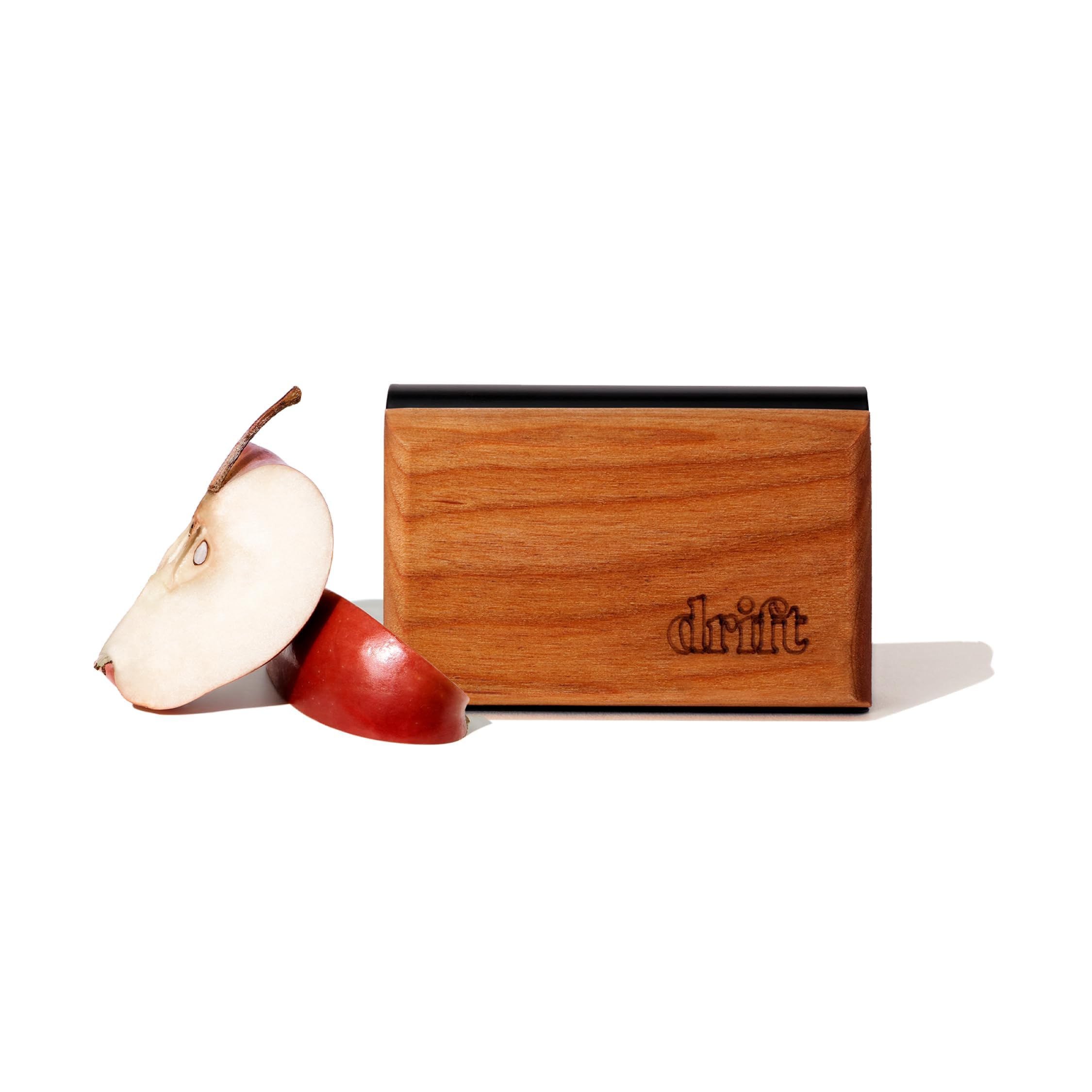 Drift Car Air Freshener - The Original Wood Air Freshener - Car Odor Eliminator - Long Lasting Scent - Auto Accessories - Metal Clip - Essential Oils - Apple Picking Scent Starter Kit