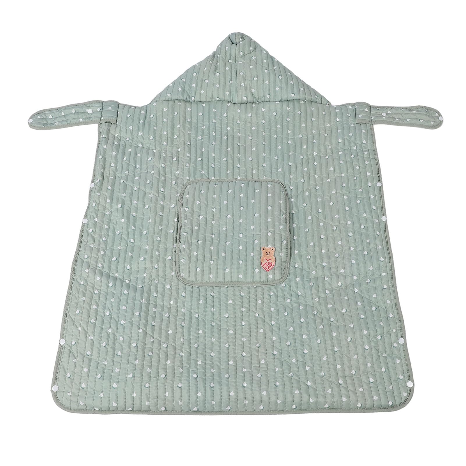 Couverture de Porte-bébé Multifonctionnelle, Cape Souple, Couverture de Poussette pour Quatre Saisons, Coupe-Vent pour bébé
