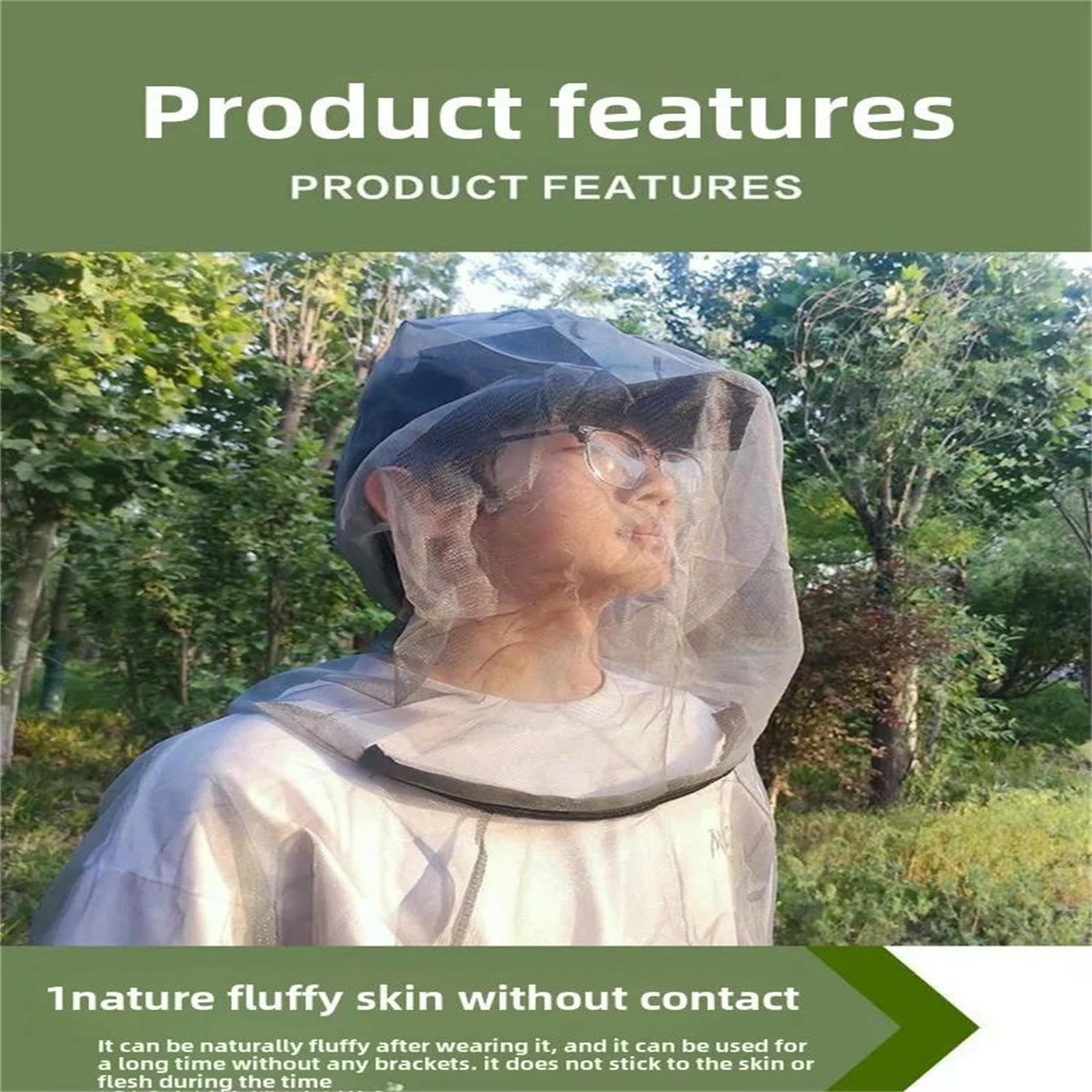 Combinaison Anti-moustiques Vêtements De Pêche Extérieurs Anti-Mosquito-l Poids 45-75 Kg
