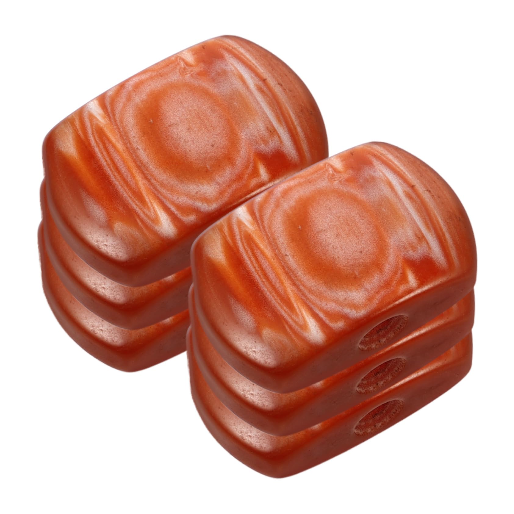 Yardwe Guitar String Tuning Peg Set Acoustic Guitar Tuning Pegs Buttons Easy Install Resin Knobs