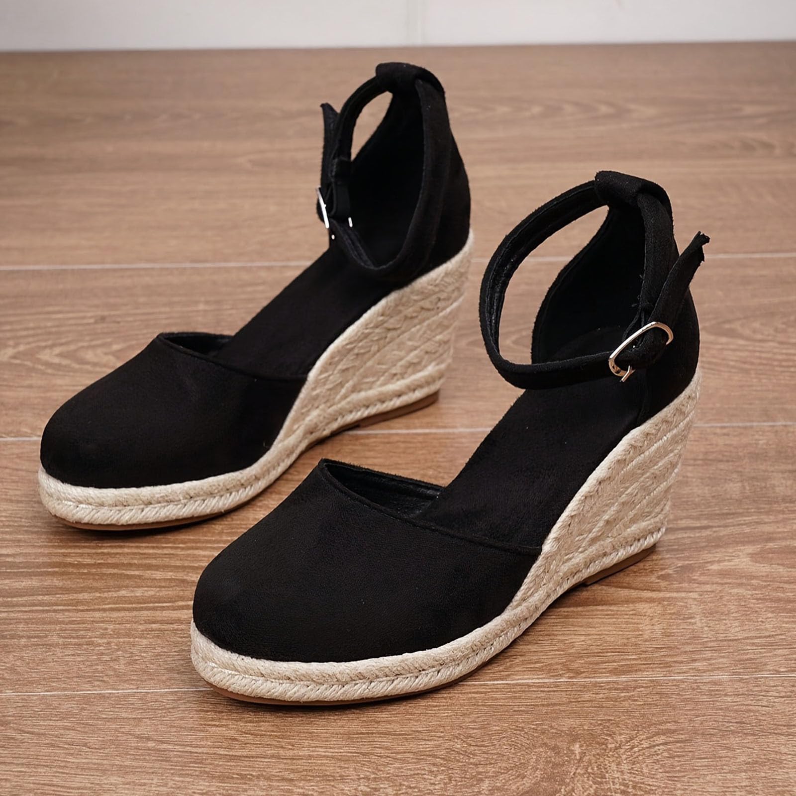 Generisch Scarpe da donna eleganti in velluto, con cinturino alla caviglia, per matrimoni, Oktoberfest, feste