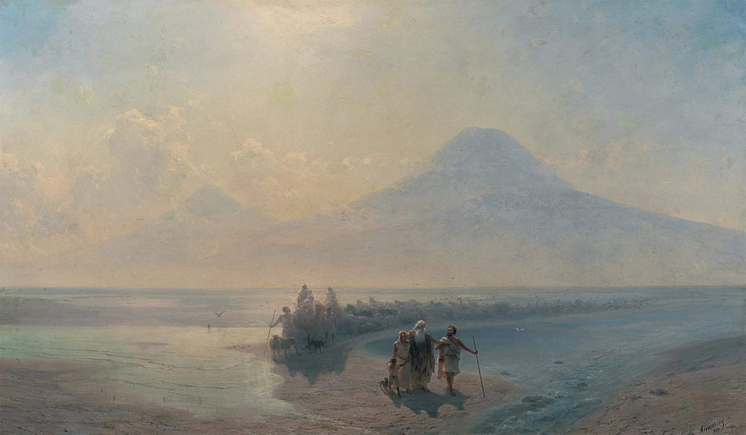 Tableau graffiti Ivan Aivazovsky 60x90 cm pour salon moderne - 5