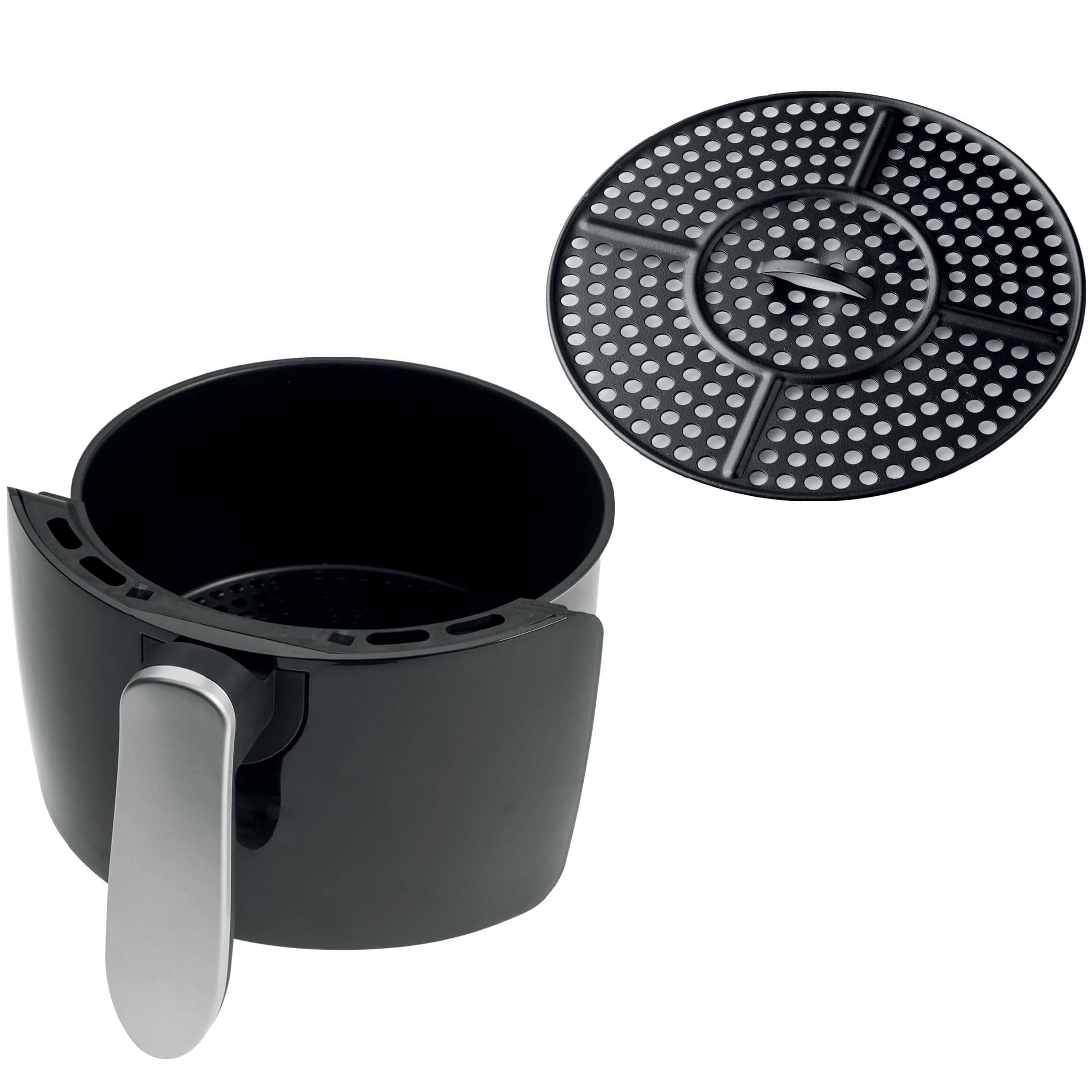 FRITEL Airfryer SnackTastic® 4202 – Heißluftfritteuse – 2 l – 1000 W – 1 bis 2 Pers. – Kompakt/Kleine Portionen - PFAS-frei – Singles & Studenten – Schwarz