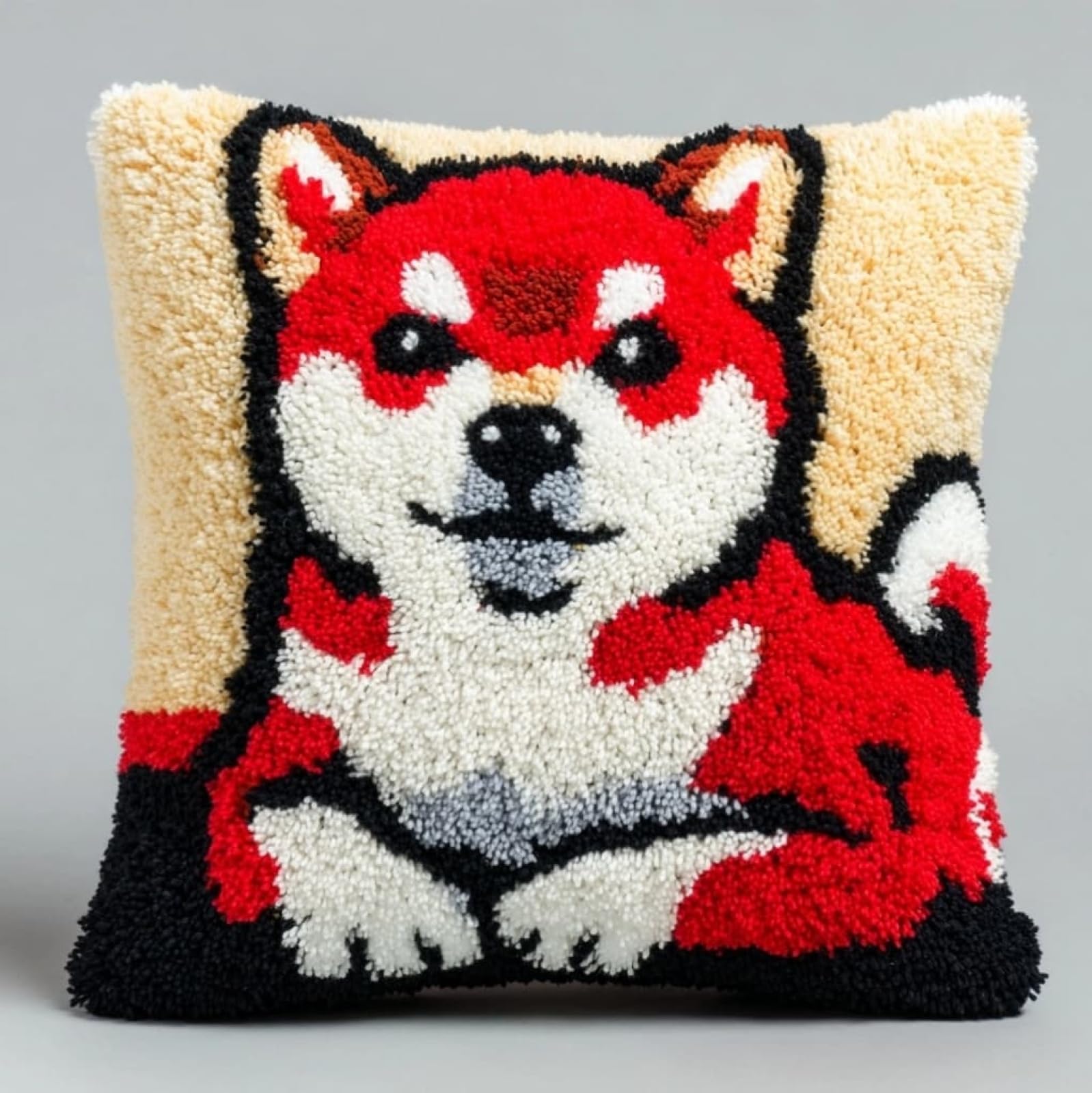 AxiangziK Latch Hook Kits for Adults,Cute Akita Inu