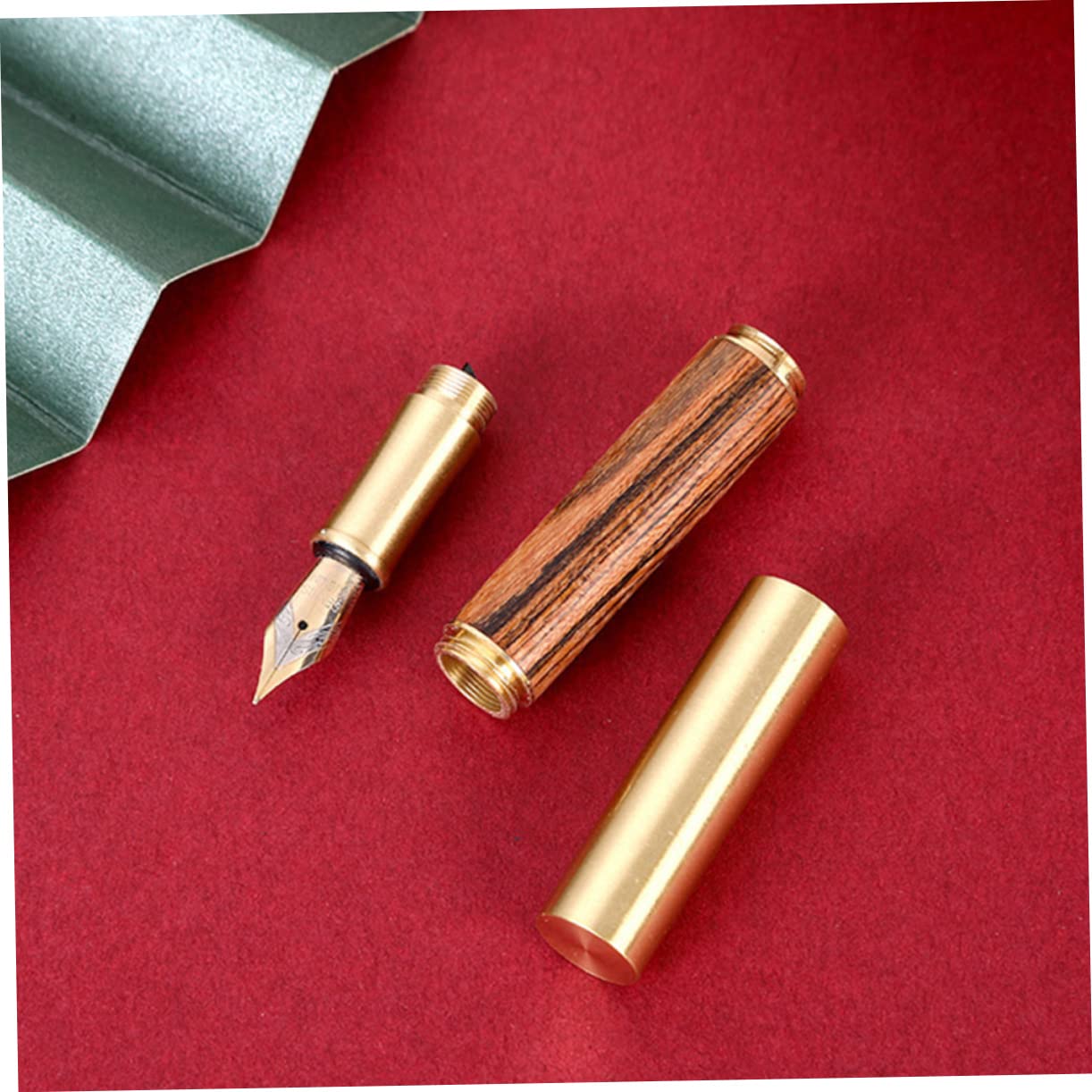Operitacx 5stücke Füllfederhalter Vintage Tragbare Stift Aus Hochwertiger Schreibfüller Für Kalligraphie Ergonomisches Design Für Schule Büro Und Besondere Anlässe