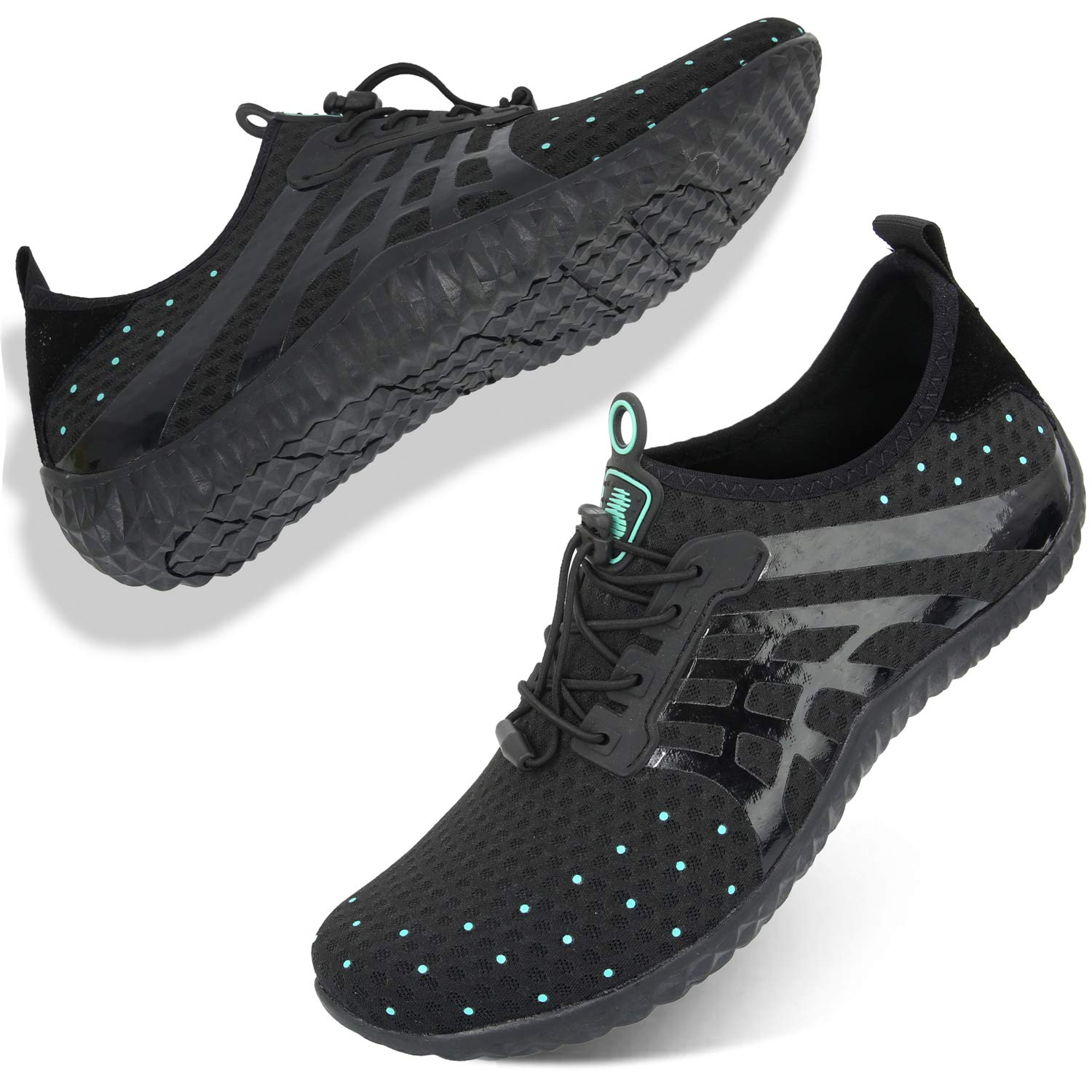 Barerun Womens Mens Water Shoes Quick Dry Barefoot Aqua Shoes for Swimming Diving Surfing Boating Walking Beach Yoga