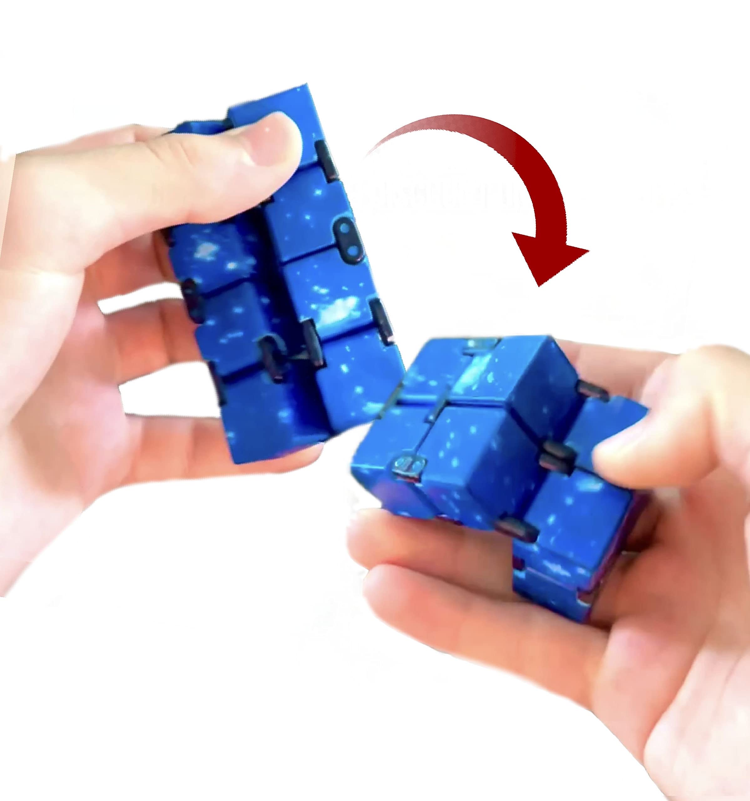 2 Pack Galaxy Infinity Cube Fidget Toy Silent Fidget Cube Fidget Cubes