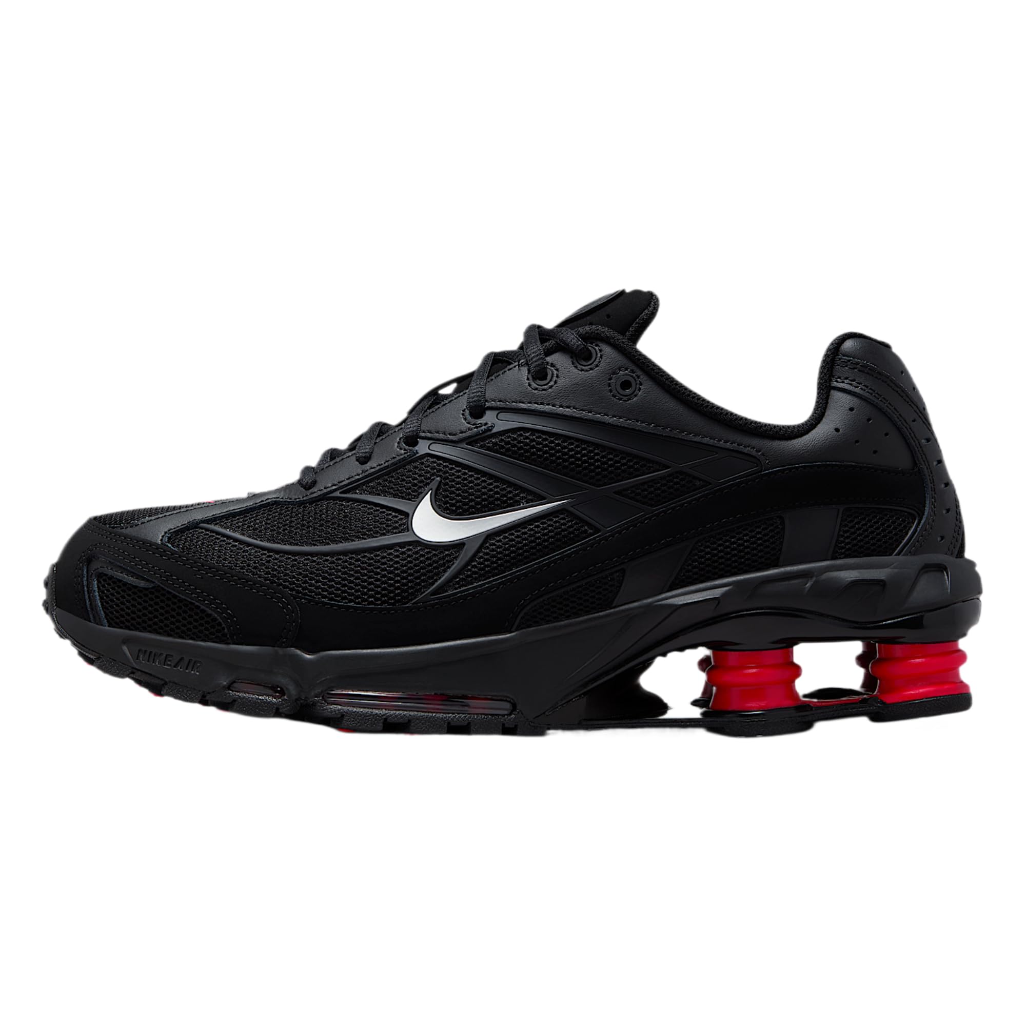 Shox Ride 2 Black/Metallic Silver-University Red
