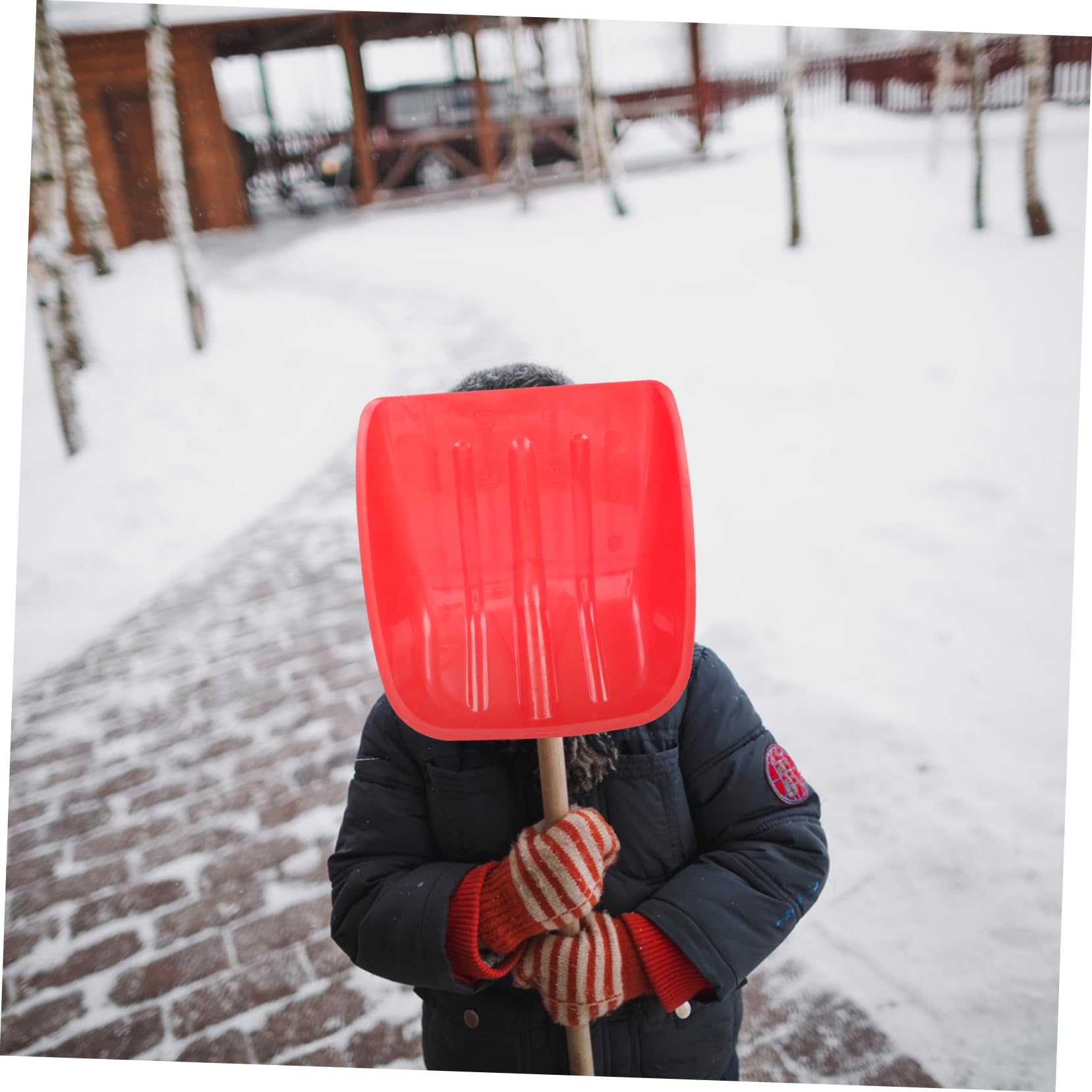 Kunststoff Schaufelkopf Loch Ersatz für Schnee und Geflügelfutter