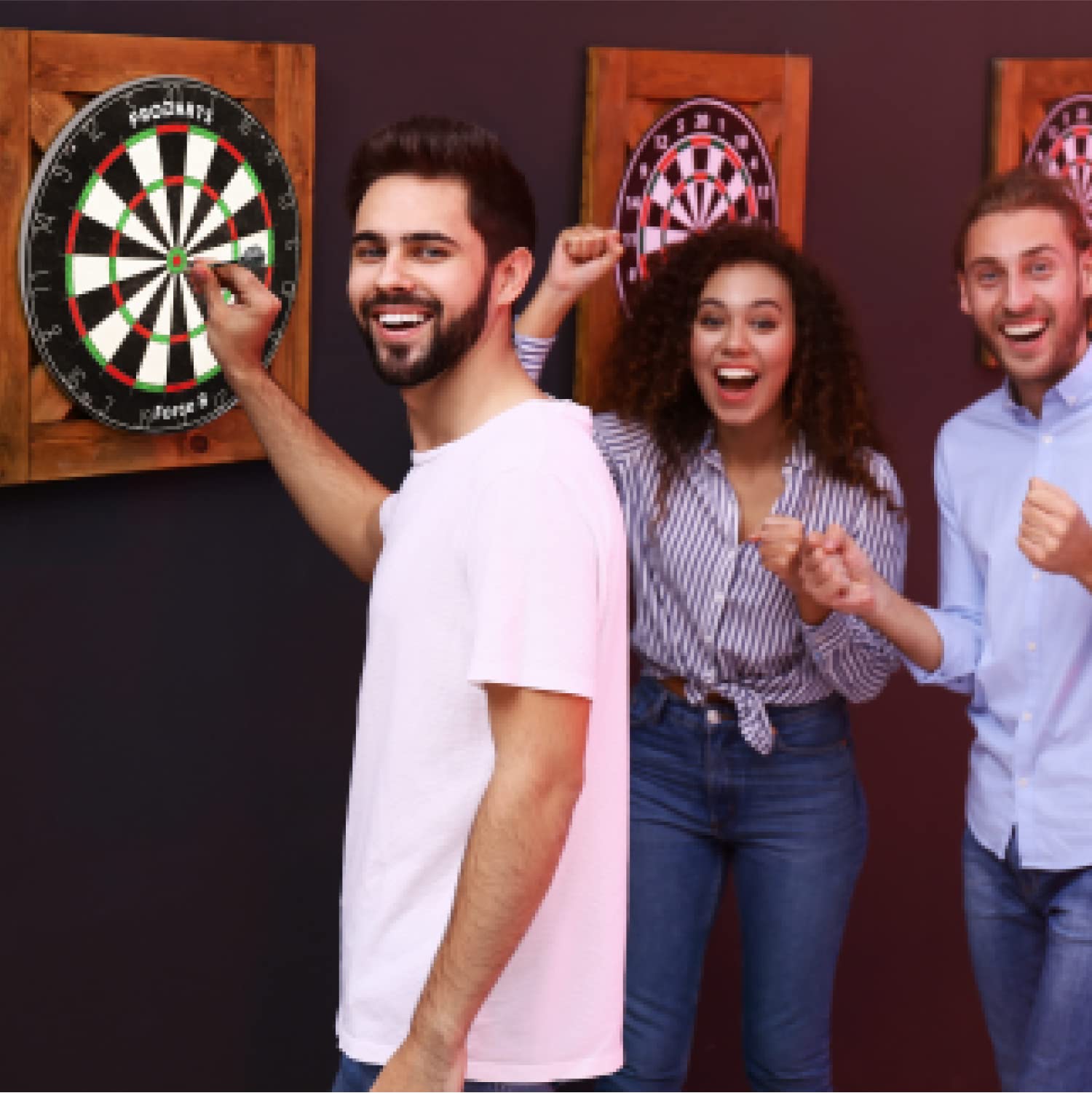 Diana De Dardos Dartboard Force 8 - Cerdas De Sisal De Clase A - Construcción De Alambre De Hoja Profesional - 451 X 38 Mm – Juego Dardos + Libro De Reglas + Kit De Ensamblaje