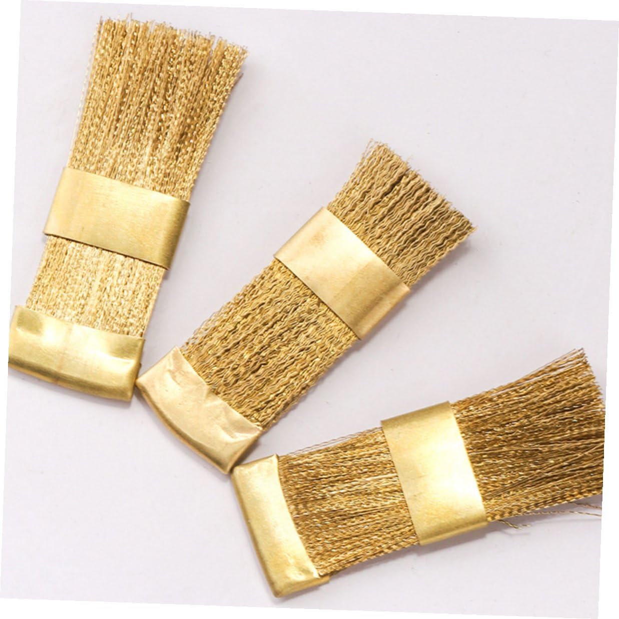 Angoily 2pcs Nail Drill Brush Cleaner for Nail Tools with Copper Wire for Dust Removal and Easy Storage, for Home Use and Professional Manicure Sessions