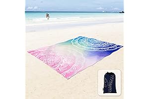 Sunlit Silky Soft Sand Repellent Beach Blanket