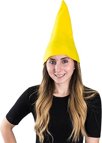 Miniatura 4 de Funny Party Hats Sombreros de gnomo, paquete de 12 - Sombreros enanos - Accesorio de disfraz - Varios colores azul, verde, amarillo, rojo