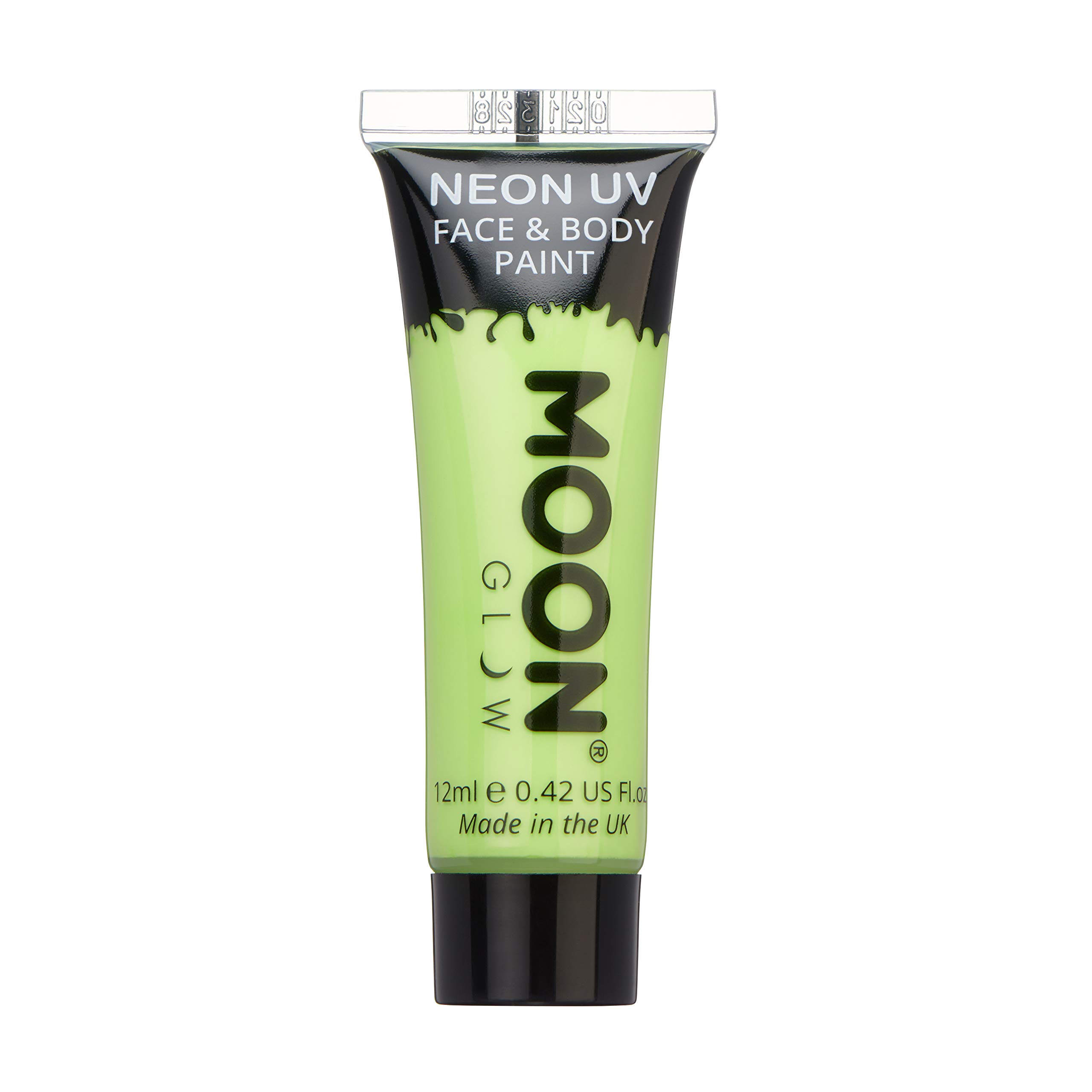Moon Glow - 0.42oz Blacklight Neon UV Face & Body Paint - Pastel Green